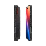 spigen-liquid-air-etui-do-iphone-16-matte-black-zalaczone-wyposazenie-szmatka-do-czyszczenia