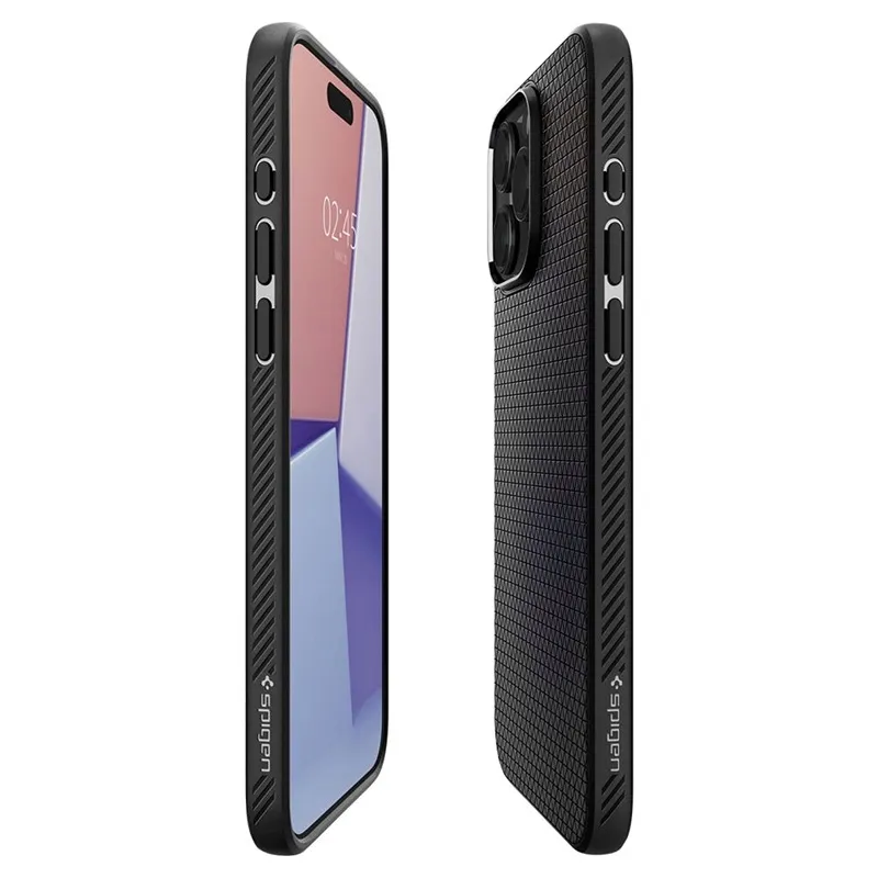 spigen-liquid-air-etui-do-iphone-15-pro-matte-black-przeznaczenie-apple