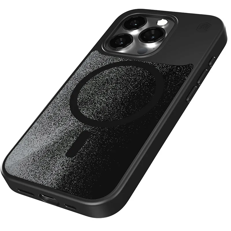 stm-relax-sand-magsafe-etui-iphone-15-pro-max-black-grey