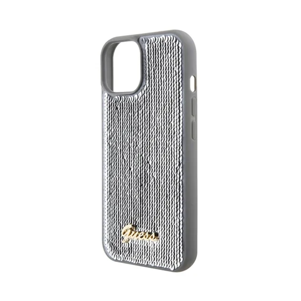 guess-sequin-script-metal-etui-iphone-15-srebrny-funkcje-pochlanianie-wstrzasow