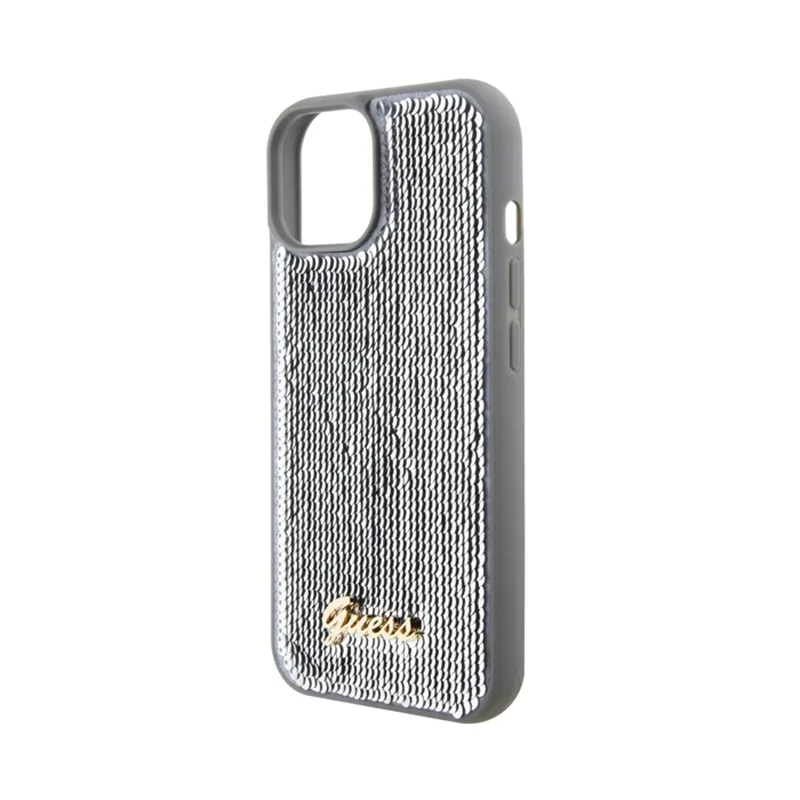 guess-sequin-script-metal-etui-iphone-15-srebrny-przeznaczenie-apple