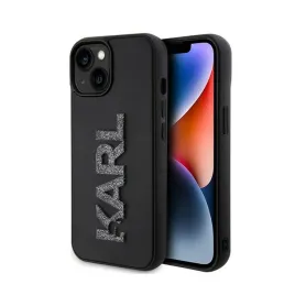 karl-lagerfeld-3d-rubber-glitter-logo-etui-iphone-15-czarny