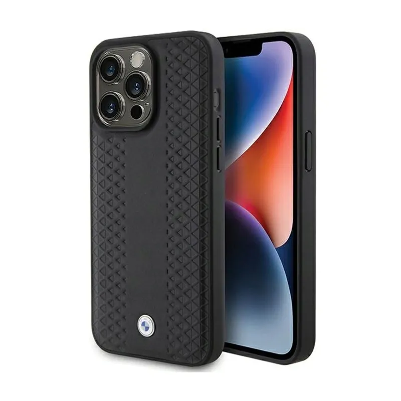 bmw-leather-diamond-pattern-etui-iphone-15-pro-max-czarny