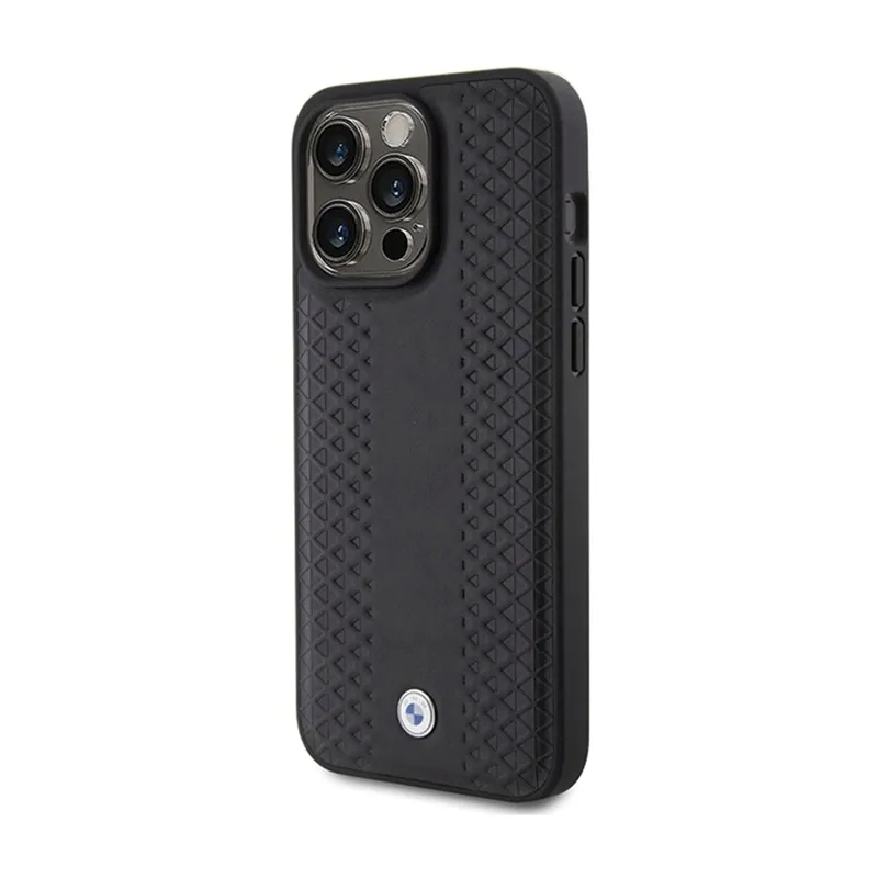bmw-leather-diamond-pattern-etui-iphone-15-pro-max-czarny