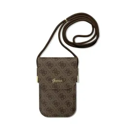 guess-4g-metal-script-logo-torebka-crossbody-na-telefon-brazowy