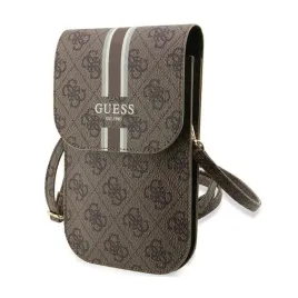 guess-4g-stripes-torebka-crossbody-na-telefon-brazowy