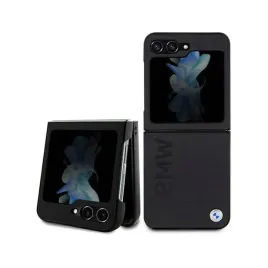 bmw-leather-hot-stamp-etui-samsung-galaxy-z-flip-5-czarny