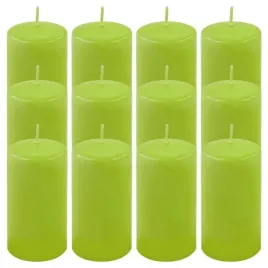 zestaw-swiec-slupkowych-115-cm-o-6-cm-jasnozielony-12-szt