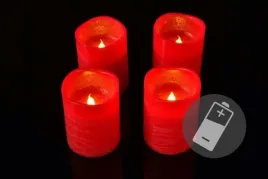 swiece-swiateczne-nexos-led-czerwone-4-sztuki
