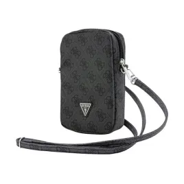 guess-zip-4g-triangle-torebka-na-telefon-czarny