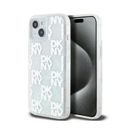 dkny-liquid-glitter-multilogo-etui-iphone-15-14-13-bialy