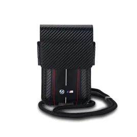 bmw-carbon-red-stripes-wallet-bag-torebka-na-telefon-czarny