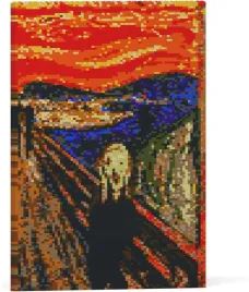 jekca-the-scream-munch-obraz-z-klockow-3d-zestaw-kolekcjonerski