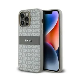 dkny-leather-mono-stripe-and-metal-logo-etui-iphone-14-pro-max-bezowy