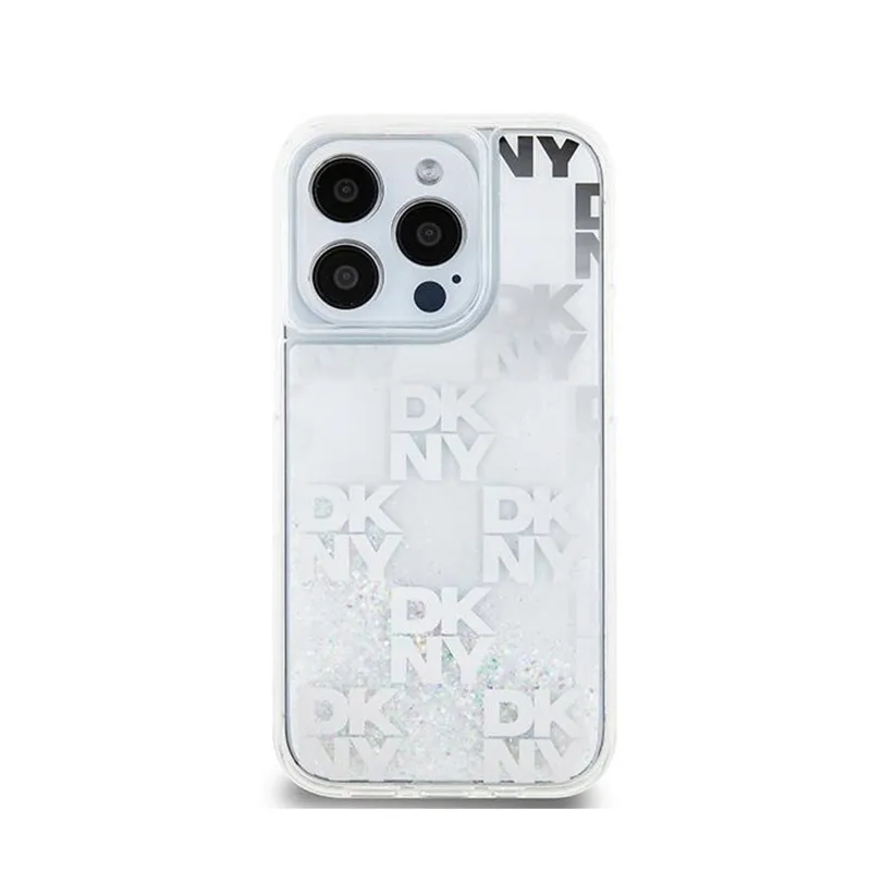 dkny-liquid-glitter-multilogo-etui-iphone-15-pro-bialy