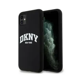 dkny-liquid-silicone-white-printed-logo-magsafe-etui-iphone-11-czarny
