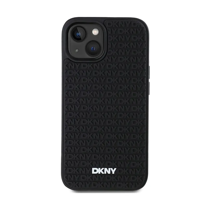 dkny-3d-rubber-repeat-pattern-etui-iphone-15-14-13-czarny