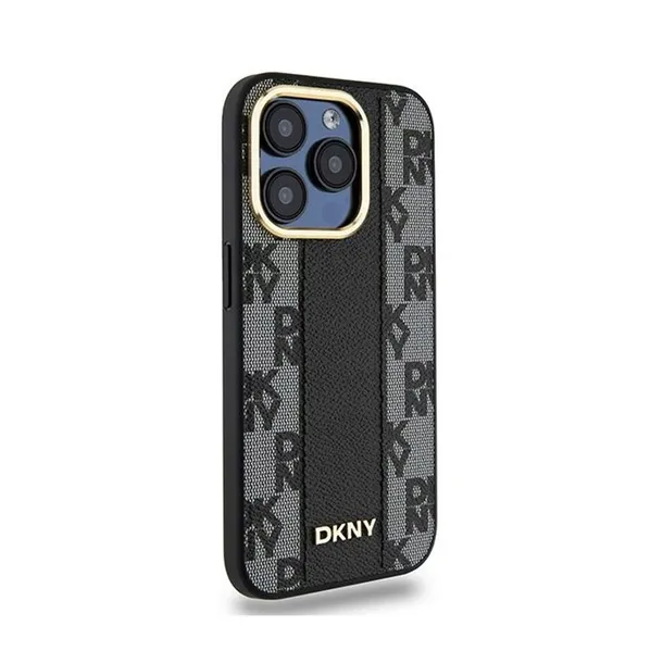 dkny-leather-checkered-mono-pattern-magsafe-etui-iphone-15-pro-czarny-typ-plecki