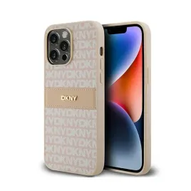 dkny-leather-mono-stripe-and-metal-logo-etui-iphone-14-pro-max-rozowy