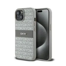 dkny-leather-mono-stripe-and-metal-logo-etui-iphone-15-14-13-bezowy