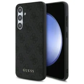 guess-4g-metal-gold-logo-etui-samsung-galaxy-s24-fe-szary