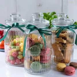 sloiki-szklane-z-kokardka-pojemniki-kuchenne-na-zywnosc-altom-design-125-l