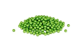 koraliki-perelki-zielony-6mm-50g-084