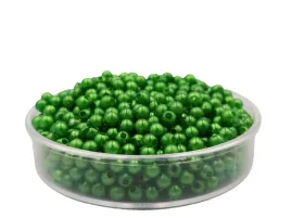 koraliki-perelki-zielony-4mm-35g-084