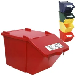 pojemnik-do-sortowania-odpadow-pietrowy-czerwony-45l