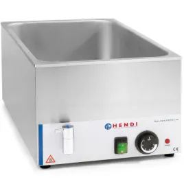 bemar-nastawny-elektryczny-wodny-do-gn1-1-150mm-z-kranikiem-hendi-238912