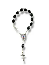 dziesiatka-rozanca-do-samochodu-czarna