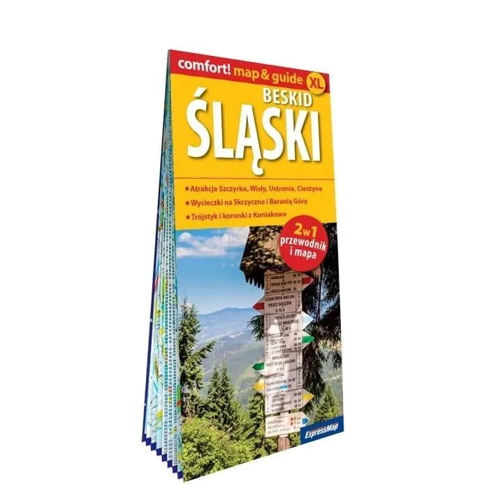 comfort-map-beskid-slaski-2w1-przewodnik-i-mapa