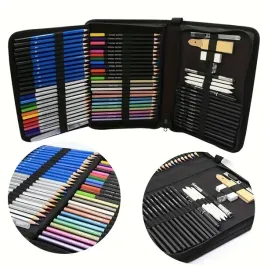 profesjonalny-zestaw-do-szkicowania-rysowania-szkicownik-olowki-kredki-72el