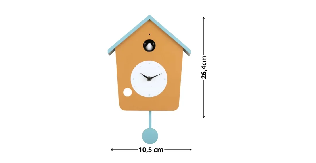 zegar-scienny-karlsson-brazowy-105cm