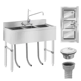 zlew-gastronomiczny-ze-stali-nierdzewnej-basen-3-komorowy-100x50cm