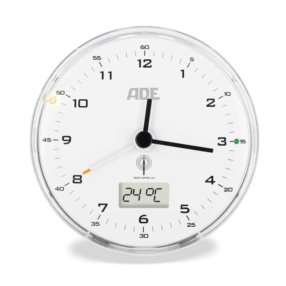 zegar-stolowy-ade-bialy-8cm