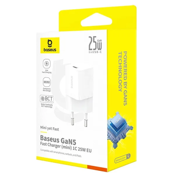 ladowarka-baseus-gan5-mini-1c-25w-bialy-stan-nowy