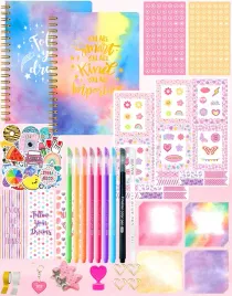 zestaw-kreatywny-zeszyt-pamietnik-dla-dziewczynek-naklejki-scrapbooking-diy