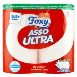 foxy-asso-ultra-recznik-papierowy-bialy-w-opakowaniu-2-szt