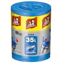 jan-niezbedny-easy-pack-worki-na-smieci-uniwersalne-niebieskie-35l-100-szt