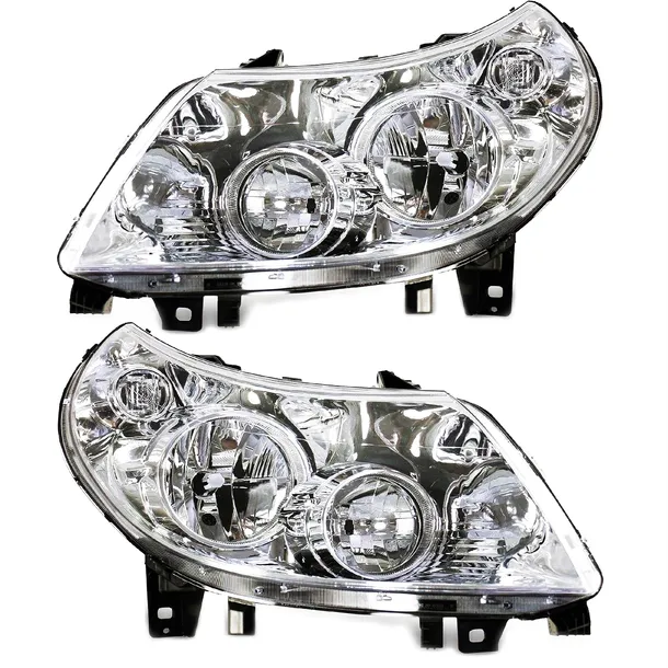 DUCATO BOXER JUMPER 2011-2014 2SZT REFLEKTORÓW PRZÓ LAMPY 7 PIN PRAWA+LEWA