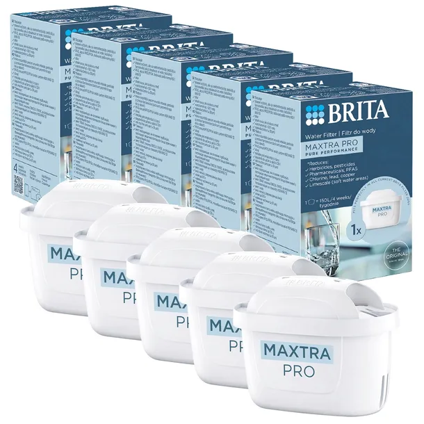 Wkład filtrujący Brita Maxtra Pro filtr do wody do dzbanek Brita Glass 5x