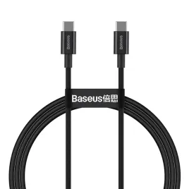 superior-kabel-przewod-usb-c-usb-c-quick-charge-fcp-100w-5a-20v-1m-czarny