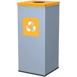 metalowy-kosz-do-segregacji-smieci-30x30x70cm-60l-plastik-pokrywa-zolta