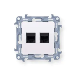 simon-10-gniazdo-komp-2x-rj45-kat-6-biale