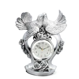 livello-zegar-kominkowy-stojacy-ceramiczny-retro-srebrny-32-cm-duzy-golebie