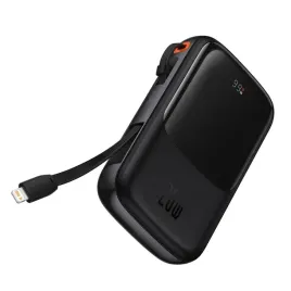 powerbank-10000mah-usb-usb-c-iphone-lightning-kabel-usb-c-czarny