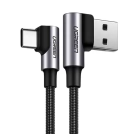 katowy-kabel-przewod-w-oplocie-usb-usb-c-quick-charge-3-0-2m-szary