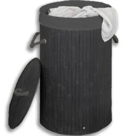 kosz-na-pranie-wolnostojacy-bambusowy-okragly-czarny-60-l