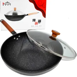 patelnia-wok-stalowa-34-cm-czarna-z-pokrywka